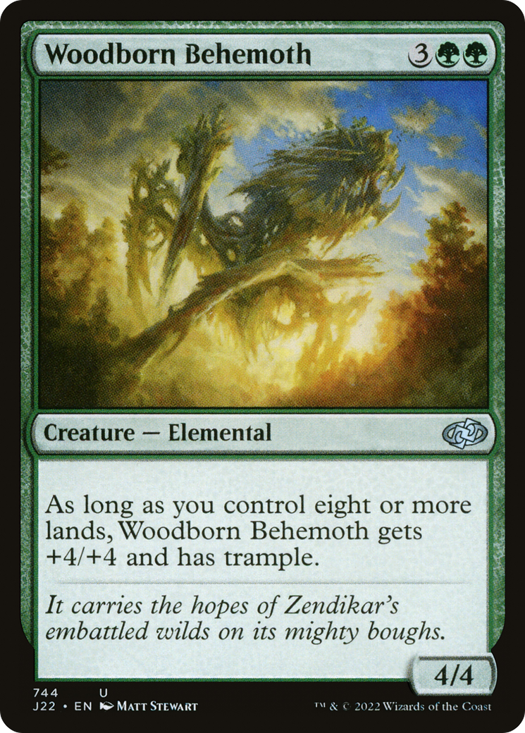 Woodborn Behemoth (J22) 744 - WZRD TCG