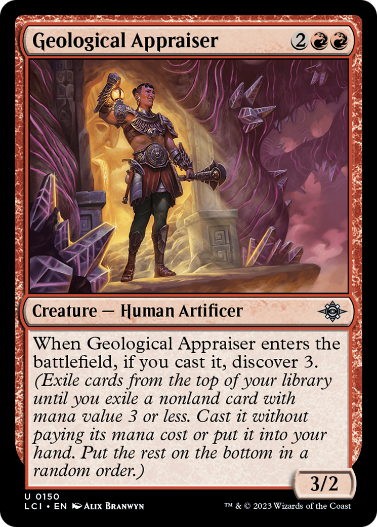Geological Appraiser (LCI) 150 - WZRD TCG