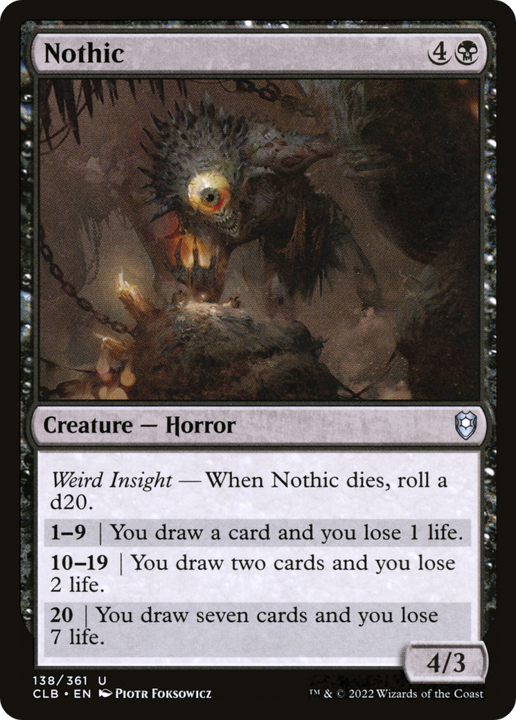 Nothic (CLB) 138