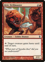 Akki Drillmaster (SOK) 92 - WZRD TCG