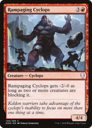 Rampaging Cyclops (DOM) 139 - WZRD TCG