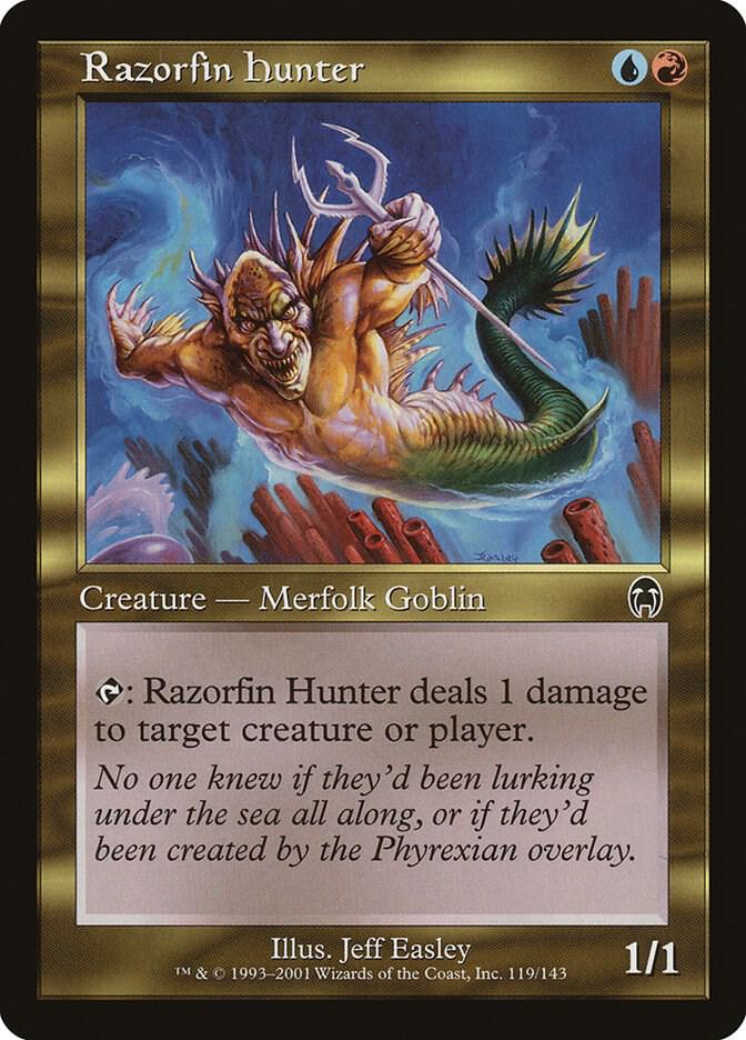 Razorfin Hunter,, 119, Near Mint, Foil