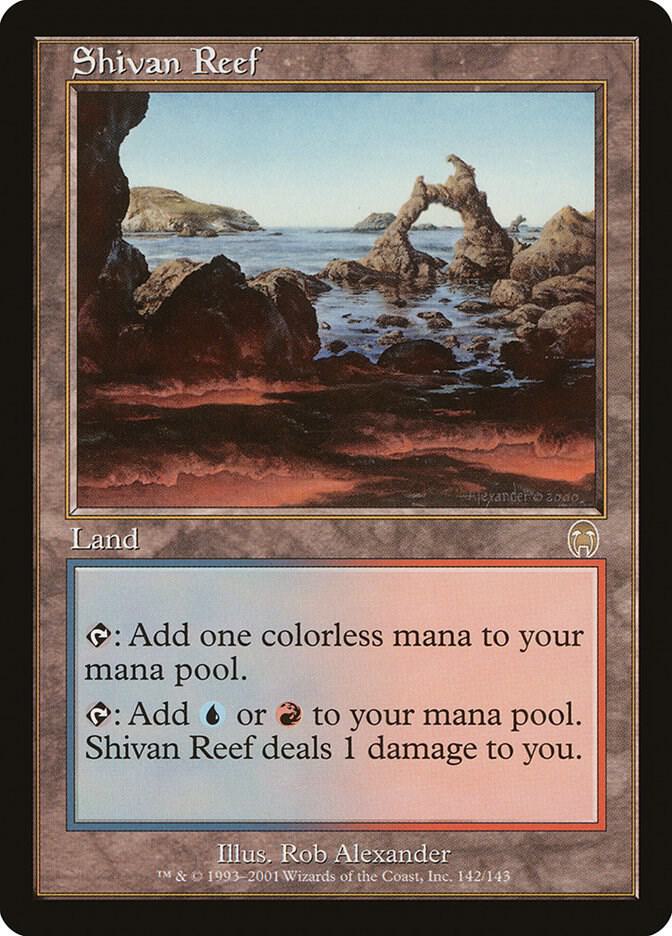 Shivan Reef,, 142, Near Mint, Normal
