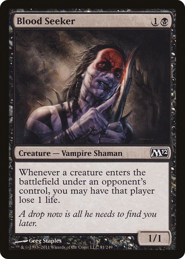 Blood Seeker (M12) 81 - WZRD TCG