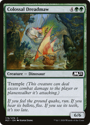 Colossal Dreadmaw (M21) 176 - WZRD TCG