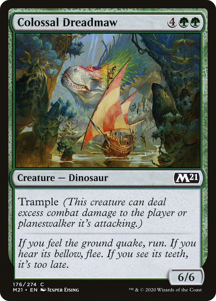 Colossal Dreadmaw (M21) 176 - WZRD TCG