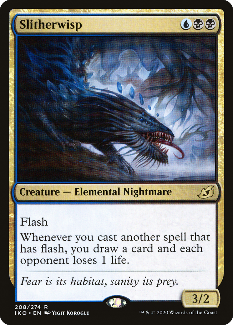 Slitherwisp (IKO) 208 - WZRD TCG