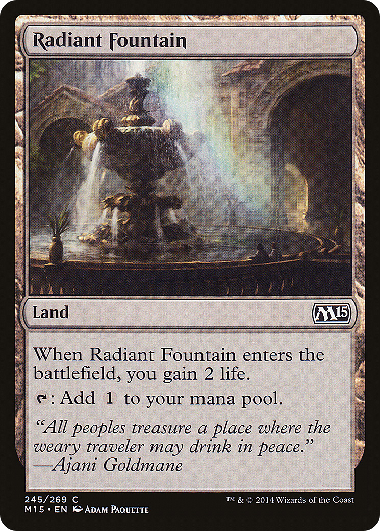 Radiant Fountain (M15) 245