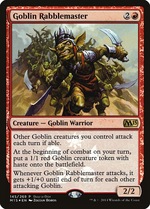 Goblin Rabblemaster front