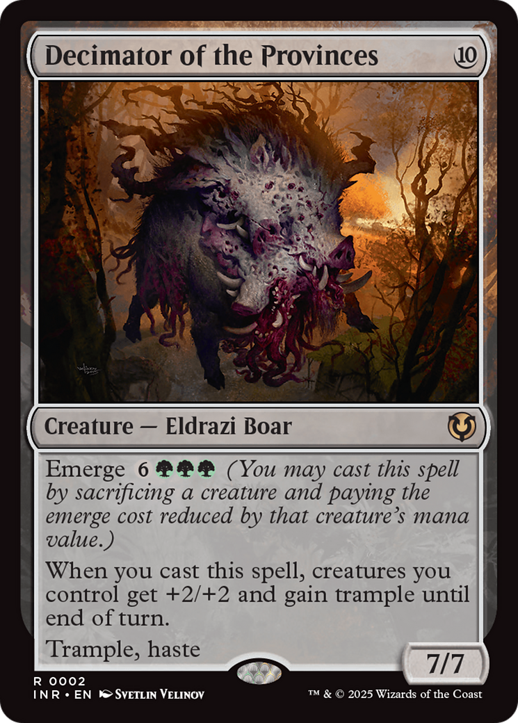 Decimator of the Provinces (INR) 2 - WZRD TCG