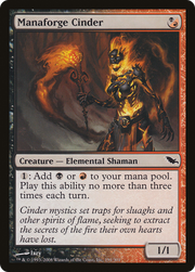 Manaforge Cinder (SHM) 191 - WZRD TCG