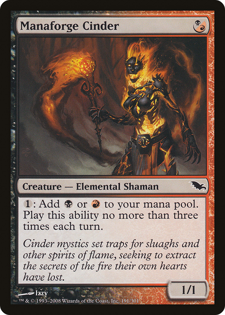 Manaforge Cinder (SHM) 191 - WZRD TCG