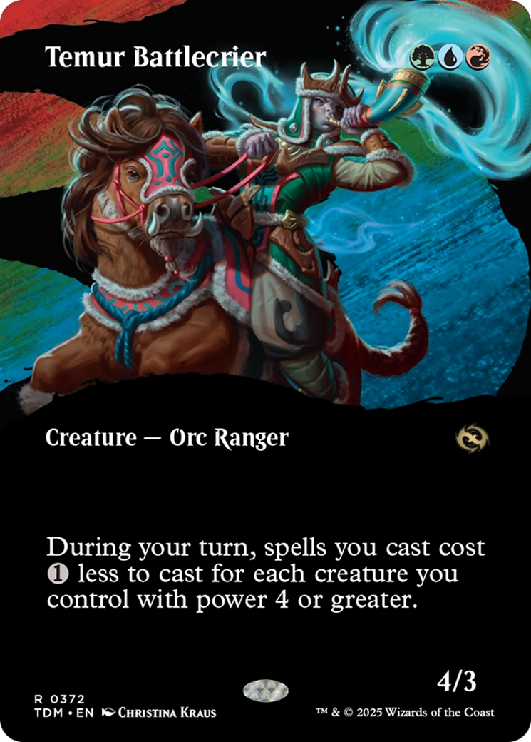 Temur Battlecrier (TDM) 372 - WZRD TCG