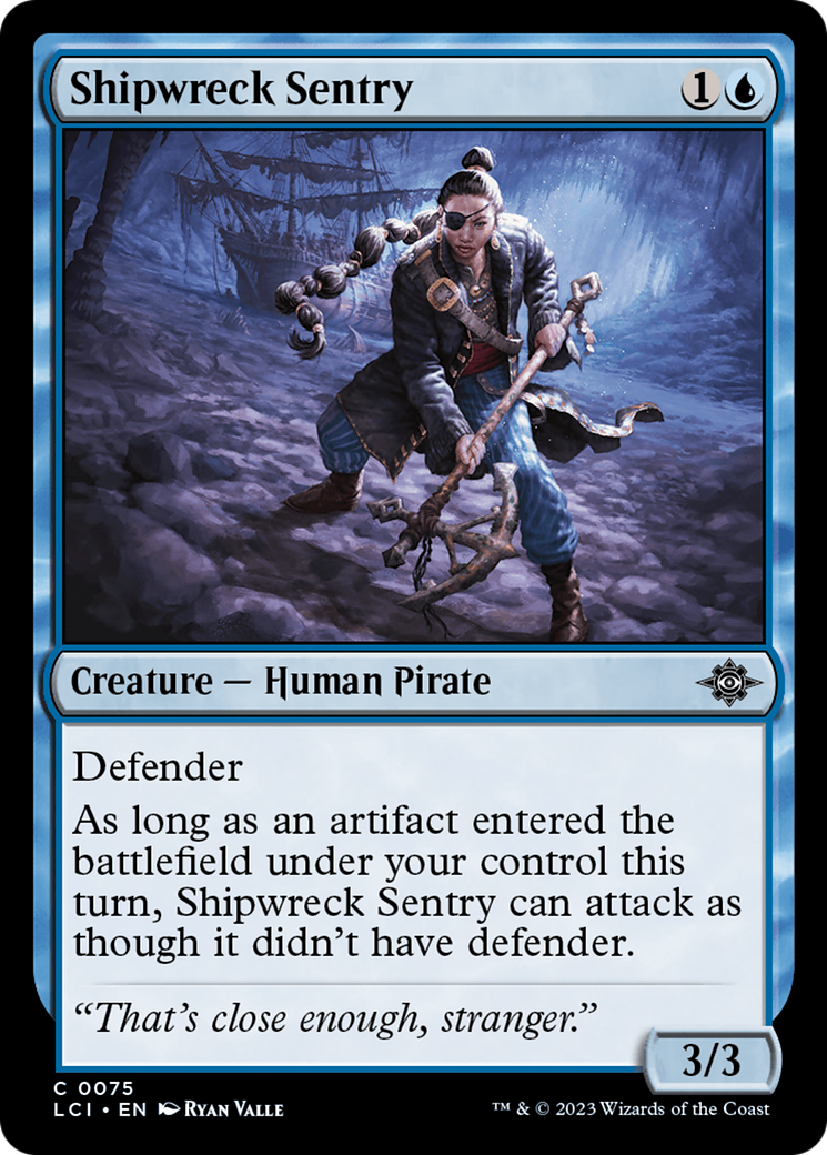 Shipwreck Sentry (LCI) 75 - WZRD TCG