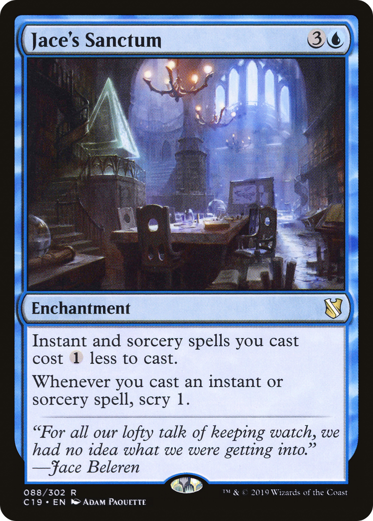 Jace's Sanctum (C19) 88 - WZRD TCG