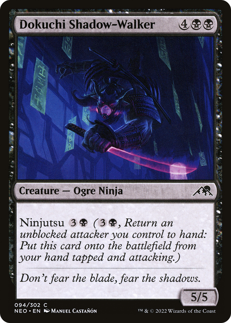Dokuchi Shadow-Walker (NEO) 94 - WZRD TCG
