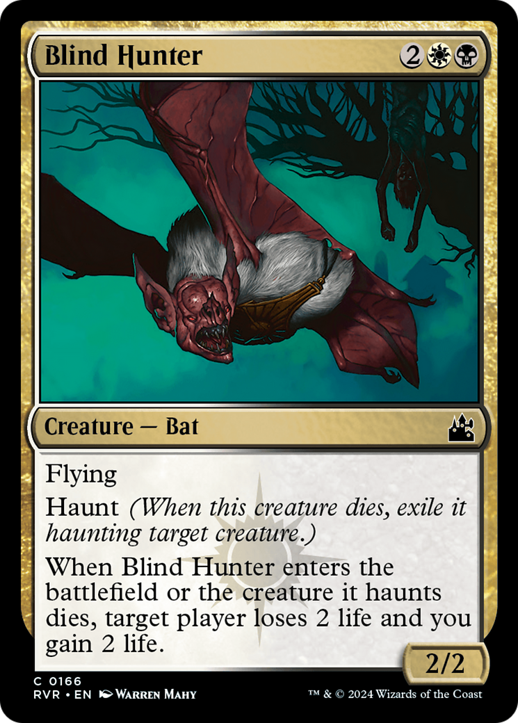 Blind Hunter (RVR) 166 - WZRD TCG