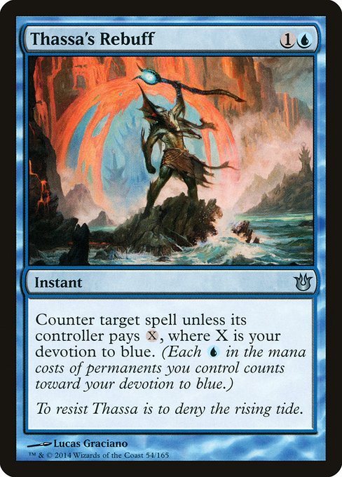 Thassa's Rebuff front