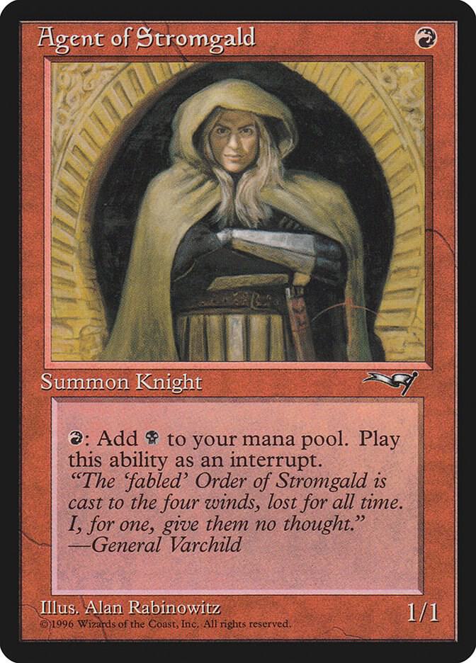 Agent of Stromgald, ALL, 95, NM