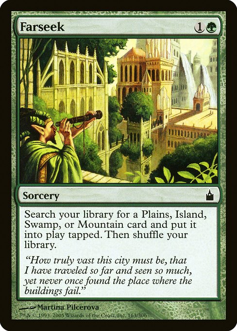 Farseek Farseek (Ravnica: City of Guilds 163) – WZRD TCG