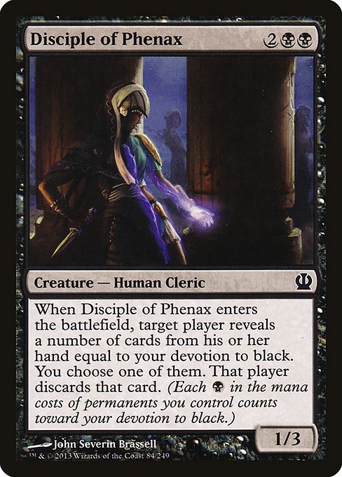 Disciple of Phenax front
