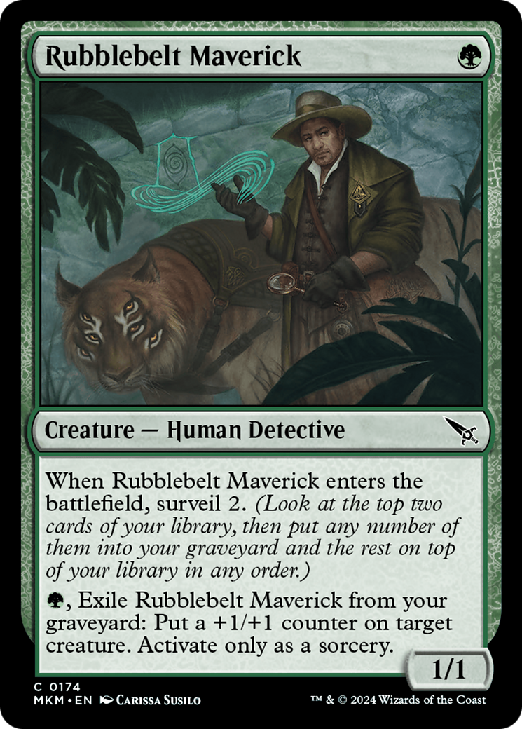 Rubblebelt Maverick (MKM) 174 - WZRD TCG