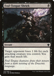 Foul-Tongue Shriek front