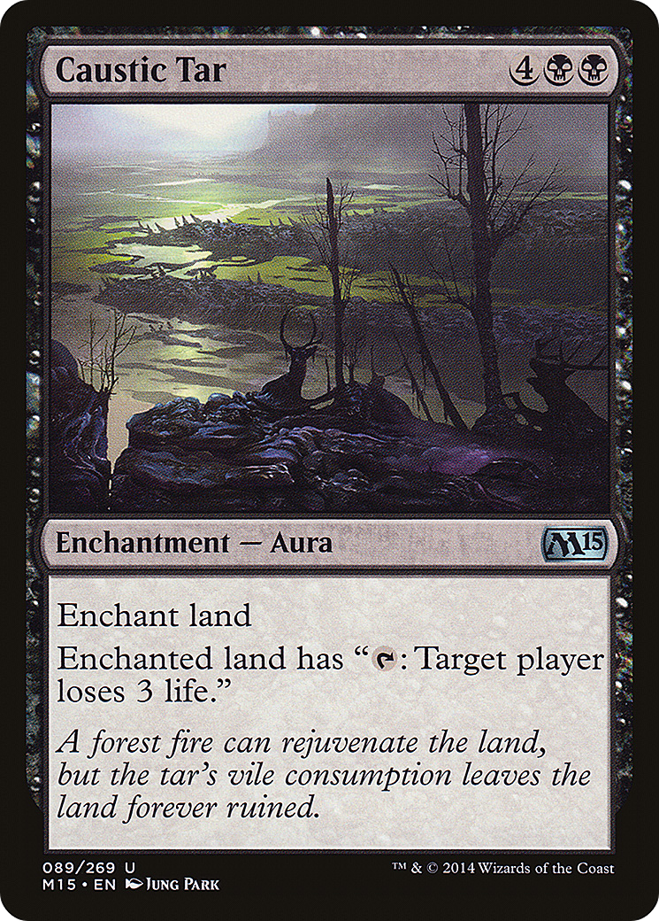 Caustic Tar (M15) 89 - WZRD TCG