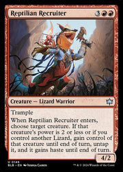 Reptilian Recruiter front
