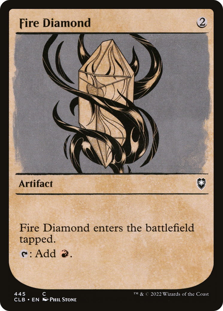 Fire Diamond (CLB) 445 - WZRD TCG
