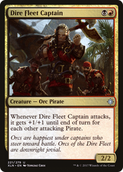 Dire Fleet Captain (XLN) 221 - WZRD TCG