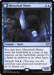Mirrorhall Mimic // Ghastly Mimicry front