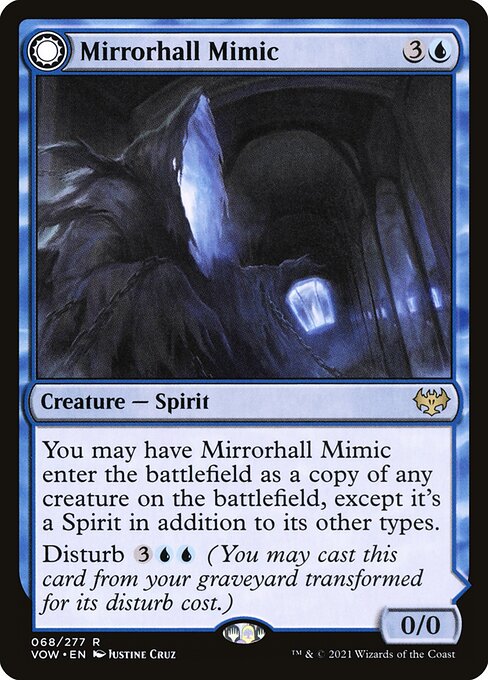 Mirrorhall Mimic // Ghastly Mimicry front