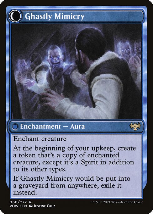 Mirrorhall Mimic // Ghastly Mimicry (Back)