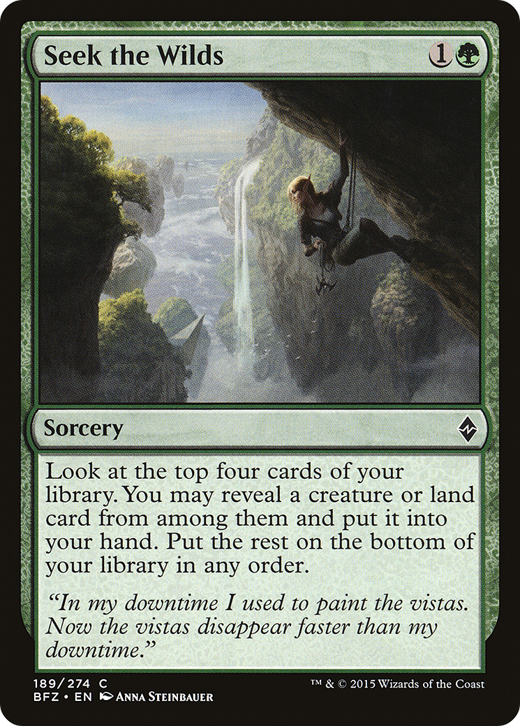 Seek the Wilds (BFZ) 189