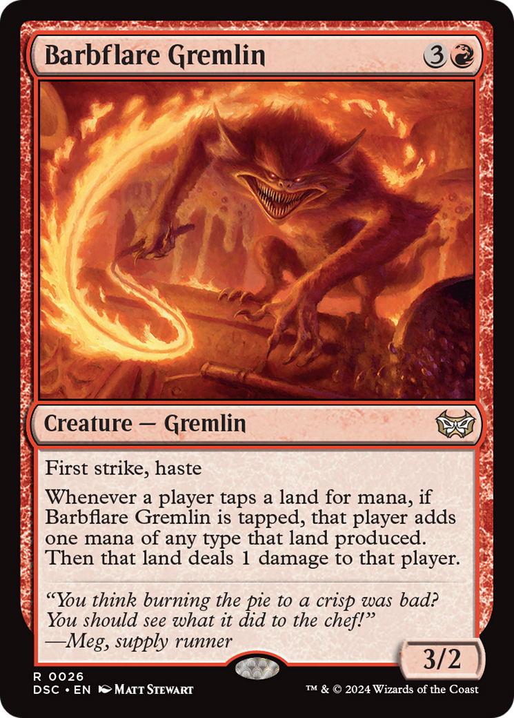 Barbflare Gremlin (DSC) 26