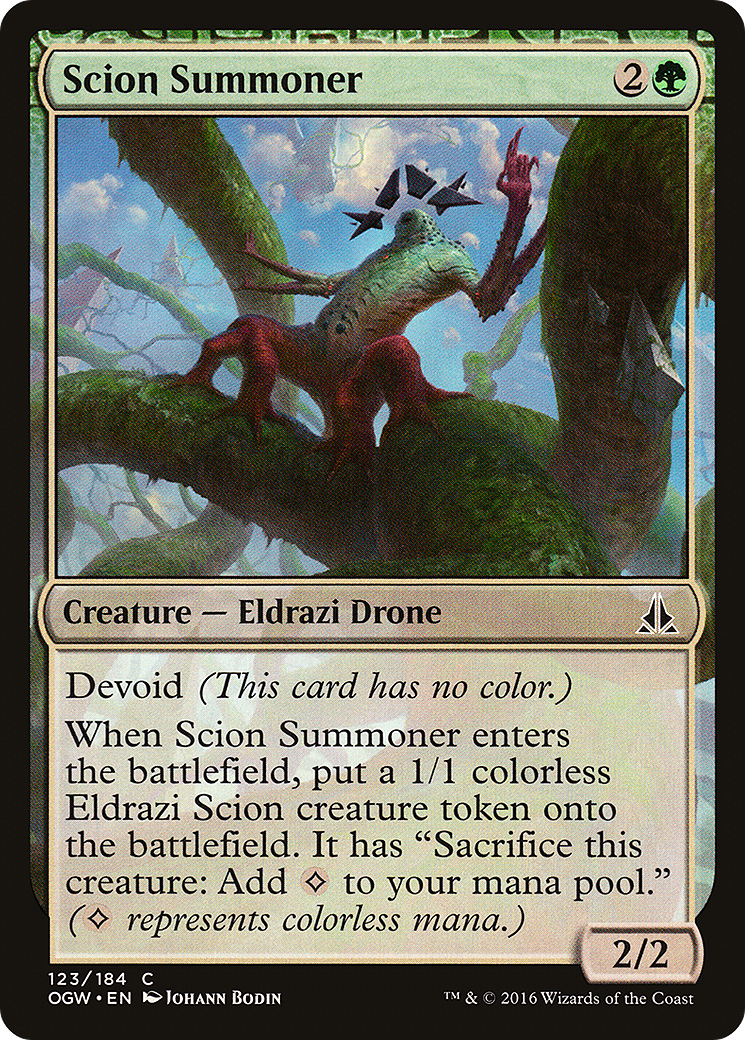 Scion Summoner (OGW) 123 - WZRD TCG