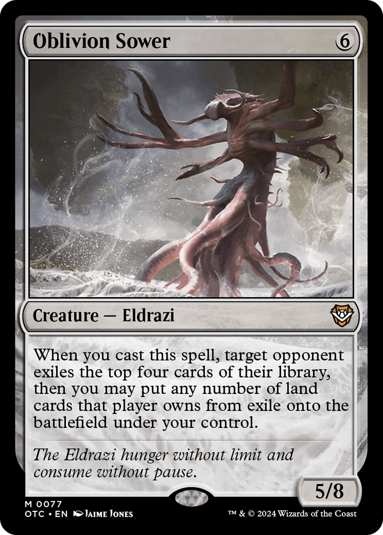 Oblivion Sower (OTC) 77 - WZRD TCG