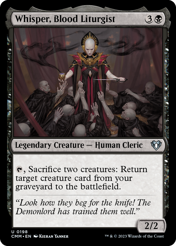 Whisper, Blood Liturgist (CMM) 198 - WZRD TCG