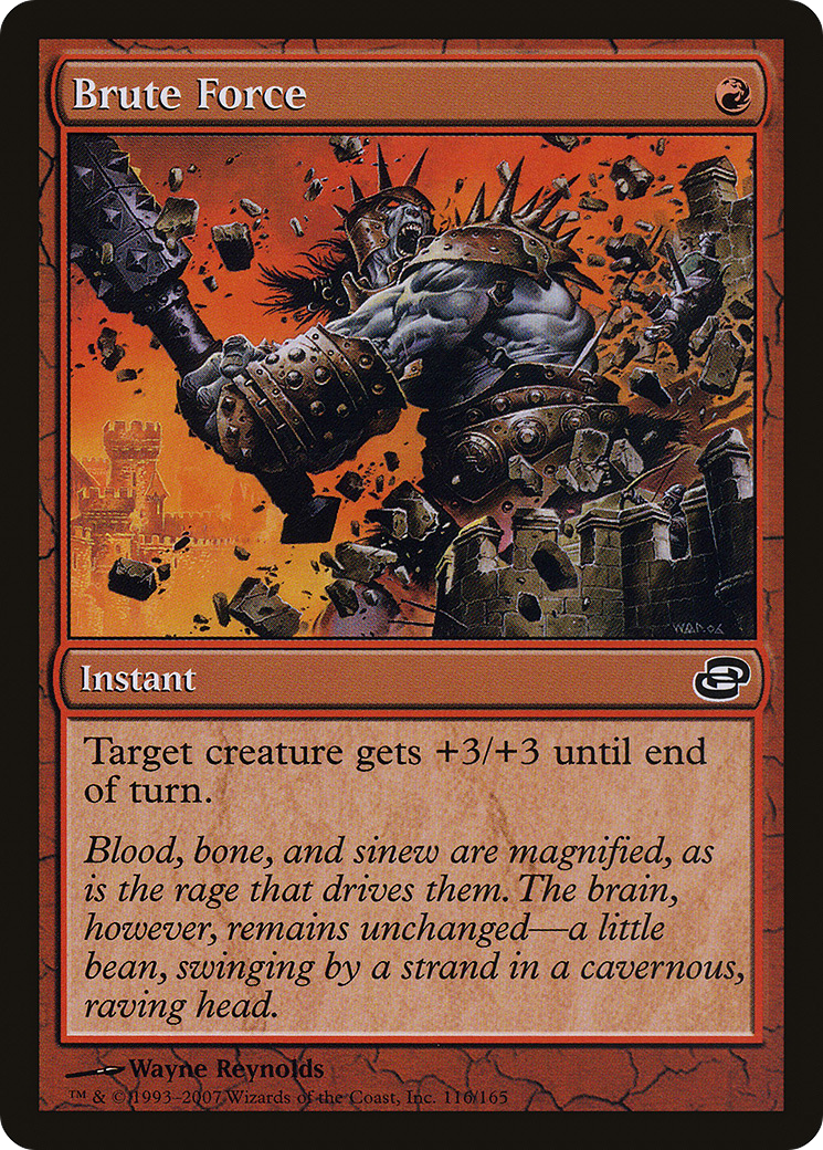 Brute Force (PLC) 116 - WZRD TCG
