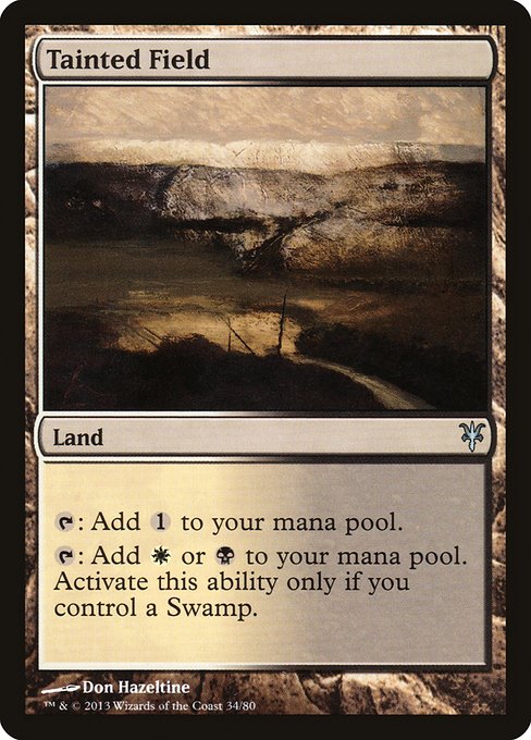 Tainted Field front