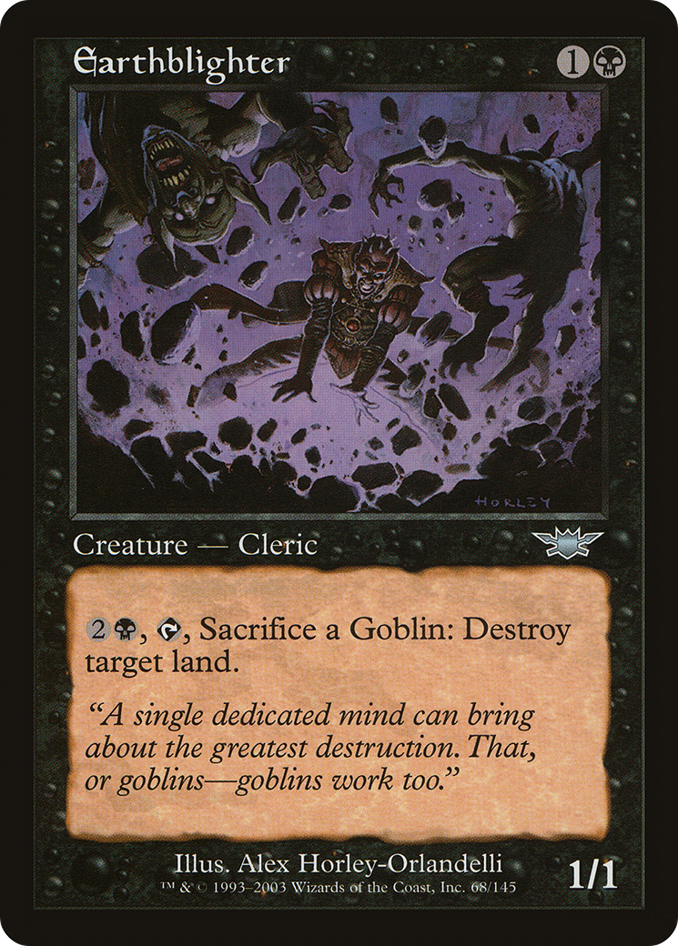 Earthblighter (LGN) 68 - WZRD TCG