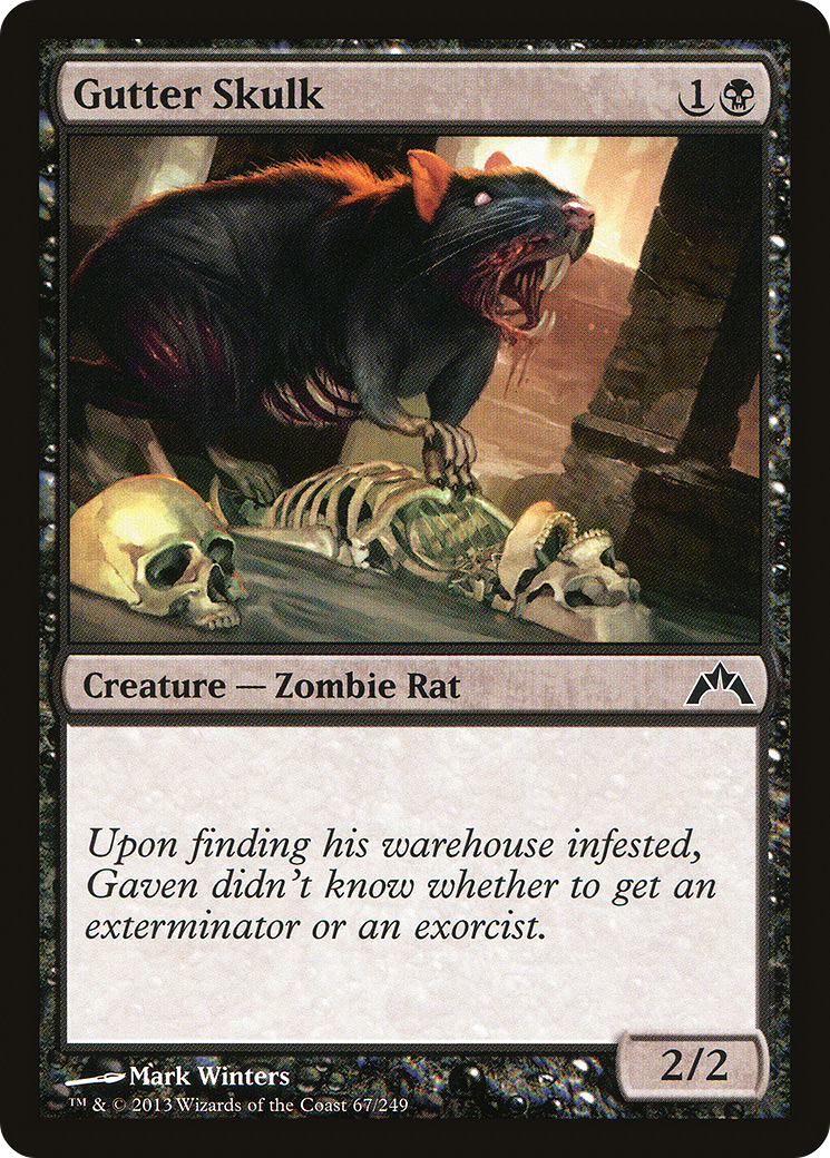 Gutter Skulk (GTC) 67 - WZRD TCG