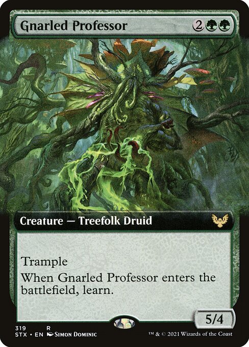 Gnarled Professor front