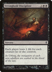 Stronghold Discipline, CNS, 126, NM, Foil