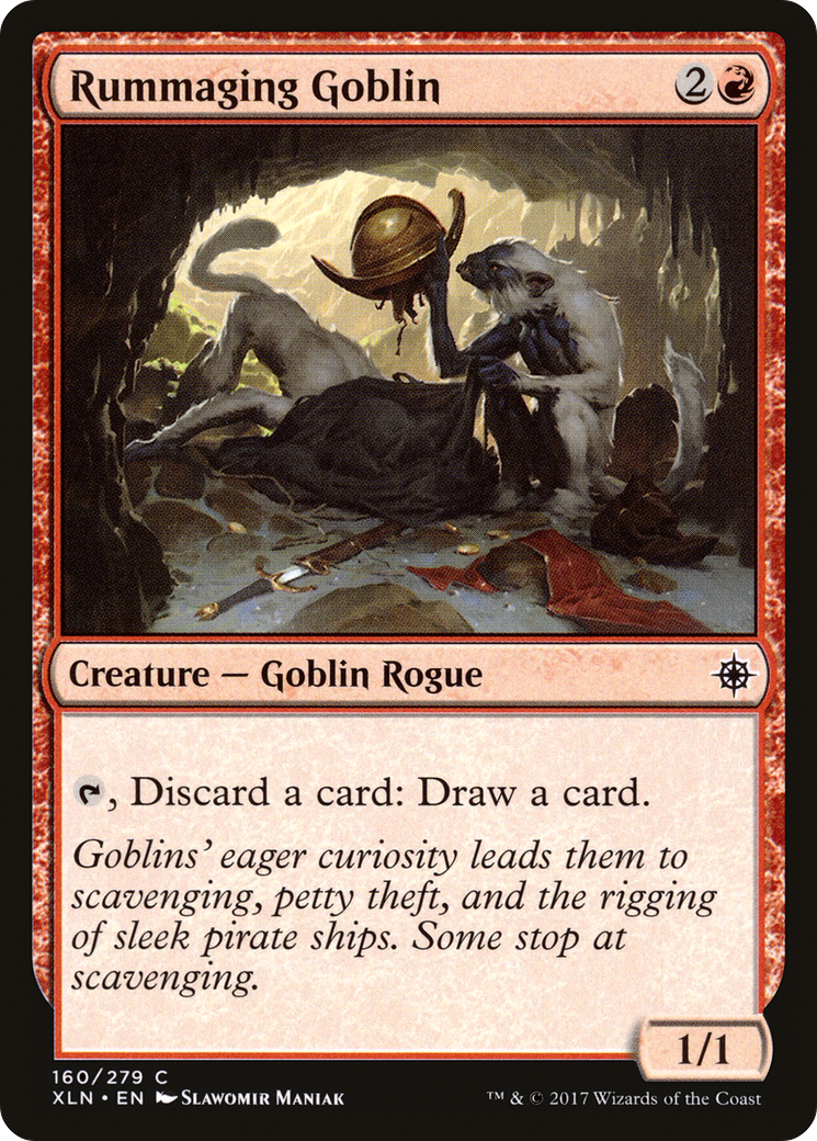 Rummaging Goblin (XLN) 160 - WZRD TCG