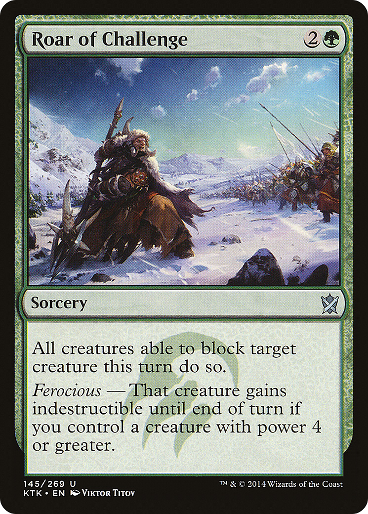 Roar of Challenge (KTK) 145 - WZRD TCG