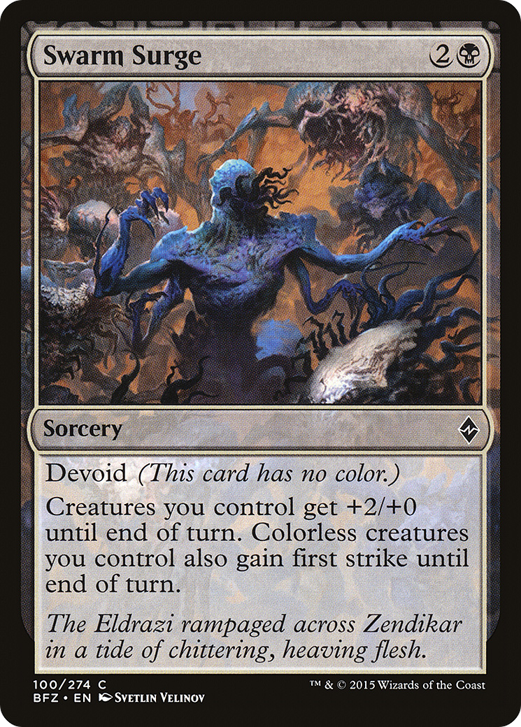 Swarm Surge (BFZ) 100 - WZRD TCG