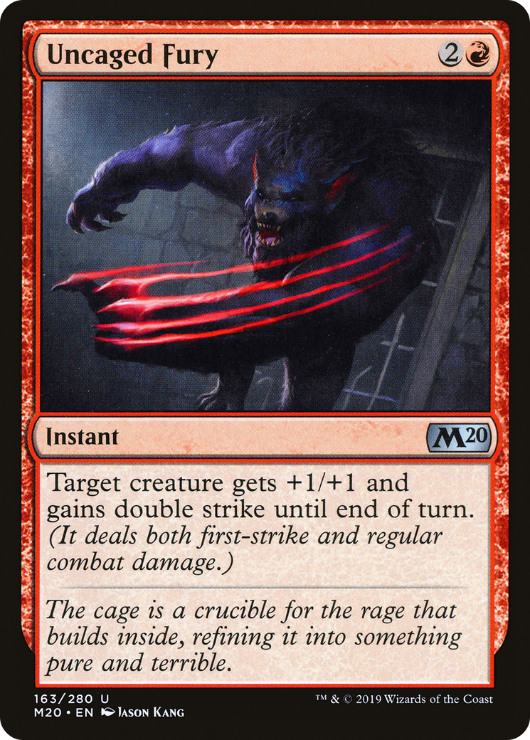 Uncaged Fury (M20) 163 - WZRD TCG