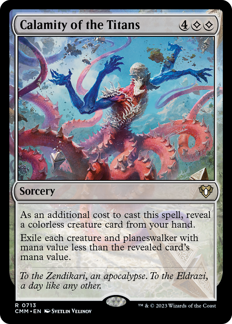Calamity of the Titans (CMM) 713 - WZRD TCG